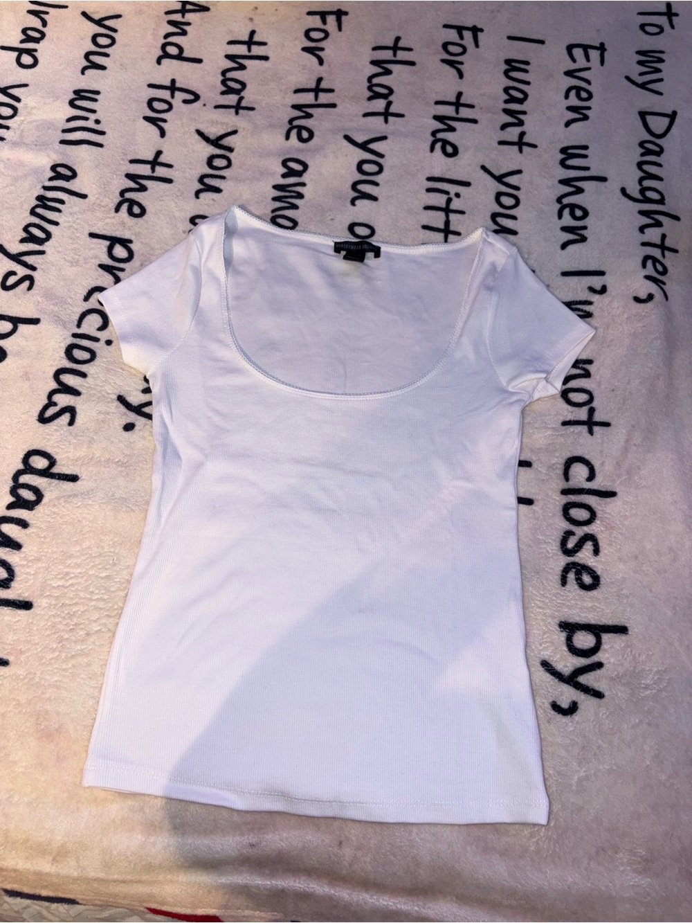 White t shirt